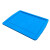 冰禹 BYrsl-01 周转箱盖子 工具箱塑料箱物流箱盖子 零件盒配套盖子蓝色 500箱盖子