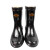 腾固 20KV 高压绝缘靴中筒鞋电工雨靴带电作业安全防护橡胶鞋 黑 45