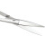 兰诗（LAUTEE）SY6001 不锈钢剪刀手术器械拆线组织剪 外科纱布剪刀 直尖剪刀 18CM