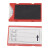 柯瑞柯林CXBQR0510磁性标签仓库标识牌货架标签物料卡红色强磁100个装出口专供