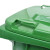 鲁识 LS-ls26 户外桶大号物业环卫垃圾桶 240L挂车款绿色