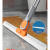 魔术扫把硅胶神器扫地地刮地板拖把厕所浴室卫生间刮挂水板器 33CM胶棉EVA款95CM不锈钢杆