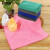 安赛瑞 方巾 细纤维纯色方巾 擦地家具清洁吸水毛巾 30×30cm 白色 7A00129