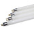 T4T5灯管光管老式三基色家用荧光卫生间镜前灯浴霸细日光长条灯管 T5-24W长1米[5只装] 白 其它
