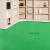 纯色白色PVC塑胶地板革舞台摄影T台展厅地胶加厚耐磨防水阻燃地垫工业品 zx翠绿色1.8mm