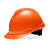 梅思安（MSA）工地加厚安全帽10172478 ABS豪华有孔超爱戴帽衬 防砸抗冲击可定制 橙色