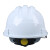 鑫安邦（XIINANBANG)三字型安全帽 ABS材质 可印字 工地建筑施工 电力工程绝缘安全帽A4 白色1顶【可定制】