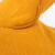 威特仕10-2327-XL金黄色鹿二层皮中袖筒款TIG/MIG氩弧耐磨防撕裂防刺穿电焊手套*1副