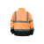 代尔塔 404012 荧光高可视上衣橙色+藏青色XL码1件装
