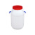 龙程塑料圆桶酵素桶加厚方形水桶工业储水化工桶定制 25L白方桶