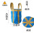 超大号加厚帆布工具包 马桶包 水暖安装电力施工风电高空作业起重袋 PVC蓝 35*44