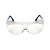 优维斯(UVEX)护目镜防风沙防液体飞溅防尘轻便防护眼镜访客眼镜 可佩戴近视镜 9161305 1副装