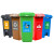 海斯迪克 HK-5010 垃圾桶分类标识贴纸 标签贴写真贴纸提示牌 08可回收物15×20cm