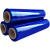蓝色缠绕膜拉伸膜护栏防护物流打包膜彩色工业包装塑料薄膜自粘膜 蓝色50cm宽5斤280米4卷装