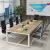 时通 220*120*74cm 公司会议桌培训洽谈大型长条桌简约办公室员工办公桌