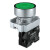 按钮开关22mm自复位xb2-BA31C自锁按压式启动平头点动绿色 平头自复位绿色 1常开 XB2BA31C
