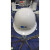 LISM玻璃钢安全帽建筑工地安全帽加厚透气头盔帽 蓝色