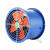 定制轴流风机220v强力管道式厨房工业通风机低噪声380V 2-4中速/220V管道式3