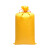 里蚂 亮黄色PP塑料编织袋打包蛇皮袋饲料袋快递物流搬家包装袋加 厚 120*150亮黄加厚