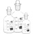 溶解氧瓶污水瓶250/500/1000ml BOD培养瓶玻璃标准口磨口带塞 透明单盖1000ml（其他牌）