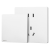 开关插座荟绎白色10A五孔USB一开空调家用套餐 一开单控10A五孔插座