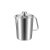 304不锈钢量杯烘焙带刻度毫升厨房家用量筒豆浆杯奶茶店专用水瓢 304不锈钢量杯500毫升(带盖)