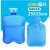 聚远 JUYUAN 热水袋 注水暖手袋1000ml 可拆卸外罩 颜色随机 10个起售