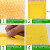黄色牛皮纸气泡袋加厚快递信封袋包装袋防水防震气泡袋可定制 22*25+4cm(100个)