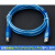 PLC编程电缆CP1H CP1E CP1L通讯数据线USB-CP1H 蓝色 经济蓝镀镍接头 2m