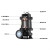 WQ潜水排污泵380V高扬程三相污水泵地下室集水坑抽粪泥浆提升装置 WQ潜污泵0.75kw(电机)