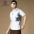 AEMAPE品牌圆领T恤男2024夏季微宽松休闲短袖男式轻熟透气舒适个性上衣 白色 M