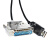USB转DB25针 电子天平电子称 YCC01-USBM2数据线 通讯线 USB款(FT232RL芯片) 3m