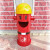 庄太太【红桶黄帽88cm】垃圾桶幼儿园卡通分类垃圾桶消防主题公园户外垃圾箱