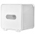 冰禹BGA-471 塑料纸巾盒 壁挂式厕纸盒 免打孔卷纸盒防水 塑料A款 