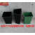 适用于户外环保内筒分类垃圾桶内胆桶塑料桶方形梯形铝塑复合材料 铝塑梯形(32+24)X32X48cm