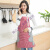 日式围裙女厨房防水防油新款罩衣工作服男士做饭的专用可擦手 红色