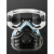焊工防尘防烟专用口罩 电焊工专用口罩防毒口罩喷漆专用防尘防工 1202橡胶口罩一个