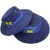 赞璐桐（ZANLUTONG）适用于男士深蓝色消防圆边帽 火焰蓝夏季网眼帽渔夫帽户外遮阳帽 网眼款 均码