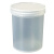250 500 1000ml塑料瓶PP广口分装瓶直立桶透明膏桶固体桶包装小桶 250毫升蓝色膏桶*10个