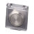 1622mm圆形金属按钮保护罩开关不锈钢按键塑料防尘防水防误撞 16mm金属10个