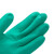 冰禹 防水耐油丁腈手套 工业清洁防护洗碗橡胶手套 耐磨汽修劳保手套 绿色L码