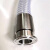 LISMPVC接头扣压水管带软管不含钢丝塑化剂无味胶管快装透明 卡盘25.2*16*1米