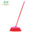 卫洋 WYS-182扫把扫地扫帚清洁工具 木柄塑料扫把 冰丝软毛细丝 颜色随机