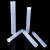 海斯迪克 HKCX-76 塑料比色管 具塞无硼带刻度平底比色管 25ml 