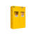 气瓶柜防爆安全柜罐柜乙炔氧气体双瓶实验室钢瓶储存箱 黄色三瓶二代报警