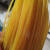 diy手工编织篮子编筐材料PET塑钢打包带捆绑带彩色开条塑钢编织带 荧黄色 5米试用装(颜色随机)
