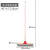 访客 长柄地刷木质硬毛大号卫生间厨房清洁刷工厂庭院道路户外青苔地板刷浴室酒店油渍铁锈钢丝刷 40cm