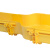 双念 光纤槽道尾纤槽黄色阻燃塑料机房跳线布线槽 一根2米 150*100光纤槽道 单位：根