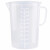 纳仕徳 SY5018 烧杯 加厚塑料量杯 pp刻度杯 实验室器皿烘焙量杯 量杯 无盖5000ml（2个）