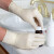安思尔 一次性乳胶手套实验室检查防护厨房清洁劳保100只  4572
